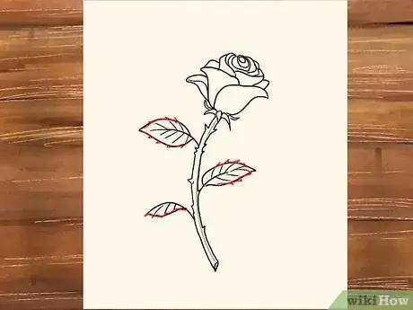 Image titled Draw a Rose Step 28