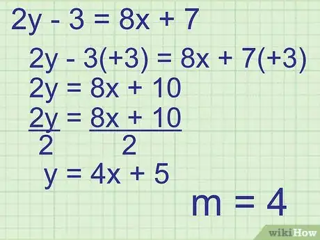 Image titled Find the Slope of an Equation Step 3