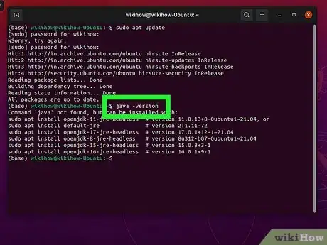 Image titled Install Java in Ubuntu Using Terminal Step 3