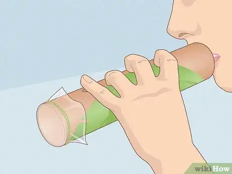 Image titled Make a Transverse Flute from Household Supplies Step 11