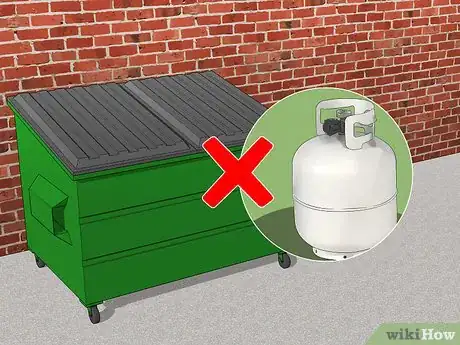 Image titled Dispose of Propane Tanks Step 1