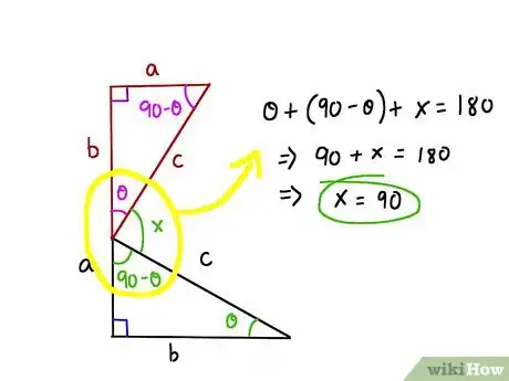 Image titled Do Garfield's Proof of the Pythagorean Theorem Step 4Bullet1