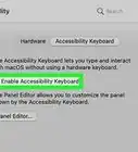 Enable a Keyboard on PC or Mac