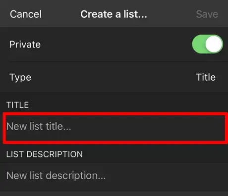 Image titled Create a Custom List on IMDb Method 1 Step 5.png