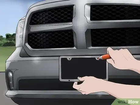 Image titled Install a Front License Plate Step 16