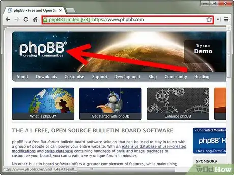 Image titled Add Forums to a Website Step 1Bullet2