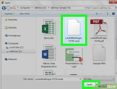 Image titled Convert an eBook to PDF on PC or Mac Step 4