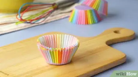 Image titled Bake Cupcakes Without a Cupcake Pan Step 1