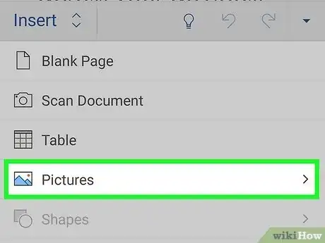 Image titled Insert an Image in Word on Mobile Step 4