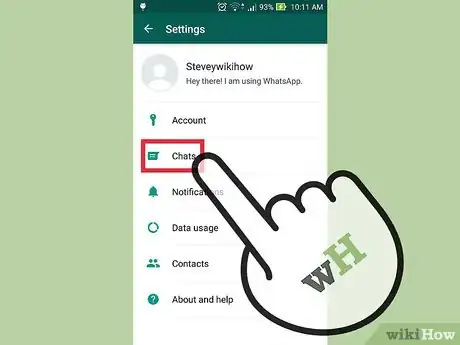 Image titled Clear Data on WhatsApp Step 9