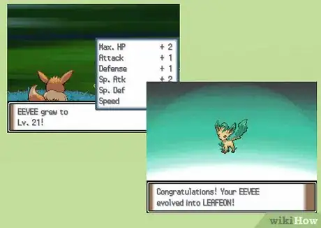 Image titled Get Leafeon on Pokemon Diamond, Pearl, or Platinum Step 4