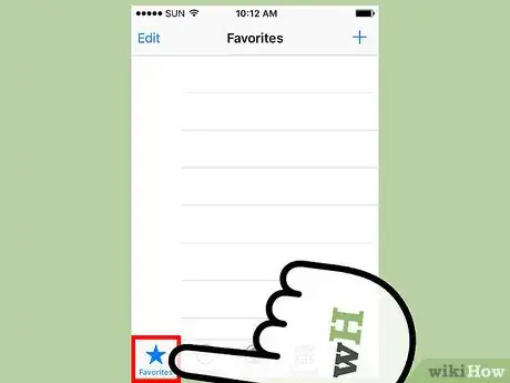 Image titled Create a List of Favorite Contacts on an iPhone Step 2