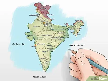 Image titled Draw the Map of India Step 15