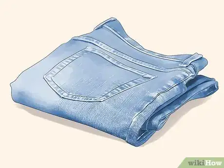 Image titled Make a Denim Skirt From Recycled Jeans Step 1