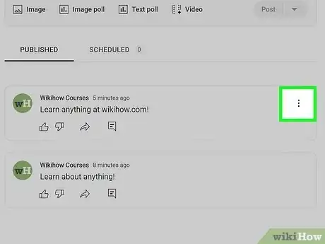 Image titled Make a Community Post on YouTube Step 15