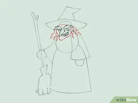 Image titled Draw a Witch Step 6