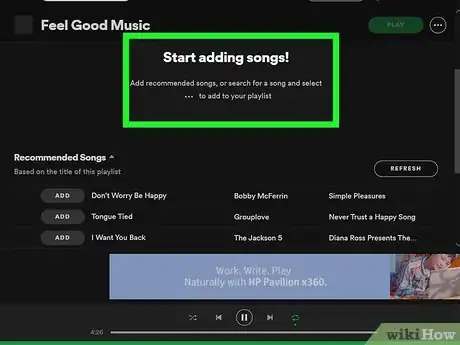 Image titled Create a Playlist on Spotify Step 10