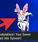 Evolve Eevee Into Sylveon