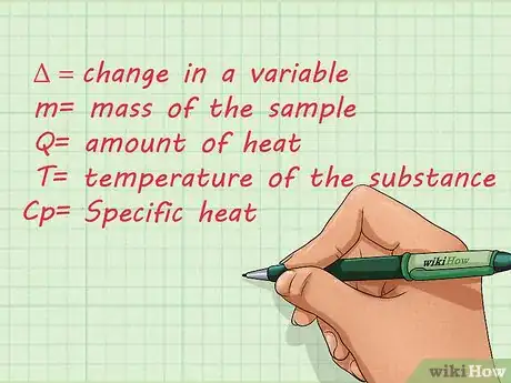 Image titled Calculate Specific Heat Step 1