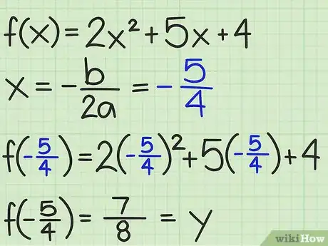 Image titled Find the Maximum or Minimum Value of a Quadratic Function Easily Step 4