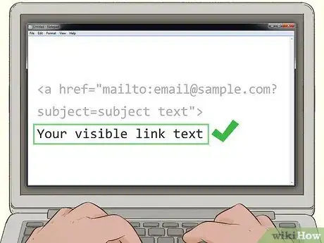 Image titled Create an Email Link in HTML Step 6