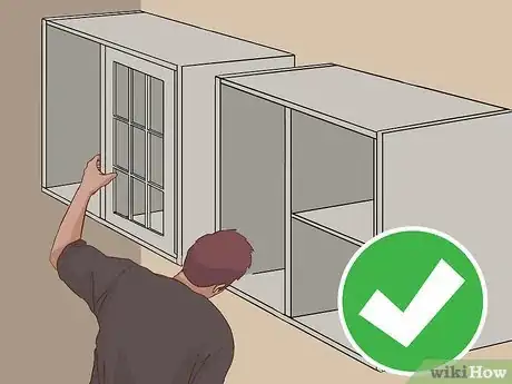 Image titled Hang Wall Cabinets Step 13