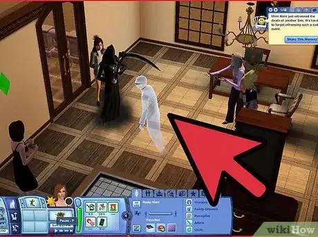 Image titled Control the Grim Reaper on Sims 3 Step 4