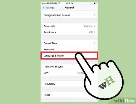 Image titled Change the Language on a Cell Phone Step 13