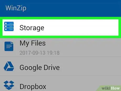 Image titled Open (Extract, Unpack) Zip, Rar and 7z Archives on Android Step 15