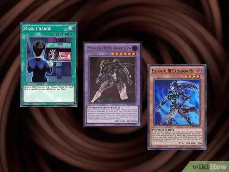 Image titled Build an Elemental Hero Yu Gi Oh! GX Deck Step 1