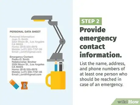 Image titled Make a Personal Data Sheet Step 5