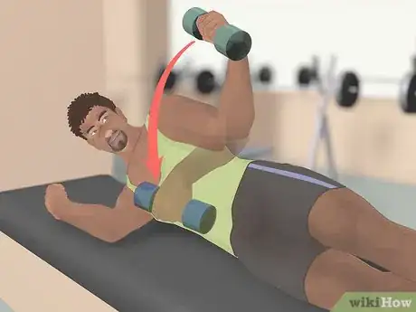 Image titled Work Your Back With Dumbbells Step 9