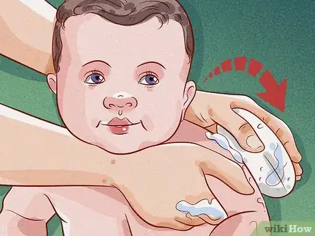 Image titled Give a Baby a Sponge Bath Step 12