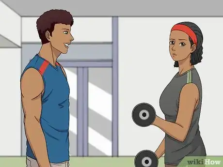 Image titled Talk to a Girl at the Gym Step 9