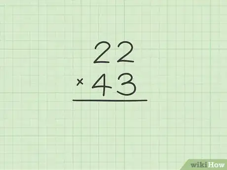 Image titled Do Double Digit Multiplication Step 1