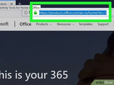 Image titled Use Office 365 Step 1