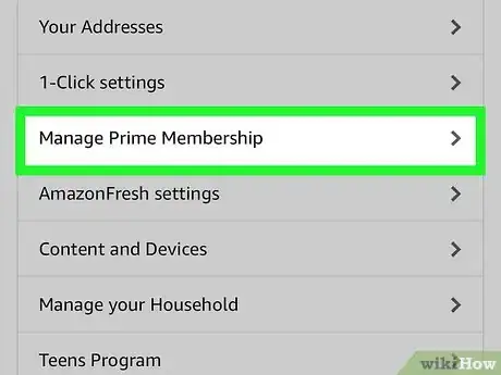 Image titled Cancel an Amazon Prime Free Trial Step 4