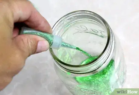 Image titled Make Galaxy Glow in the Dark Jars Step 12