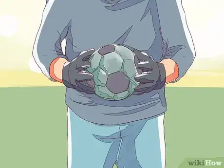 Image titled Punt a Soccer Ball Step 2