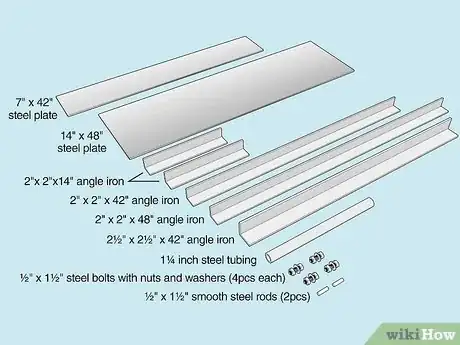 Image titled Build a Small Sheet Metal Brake Step 1