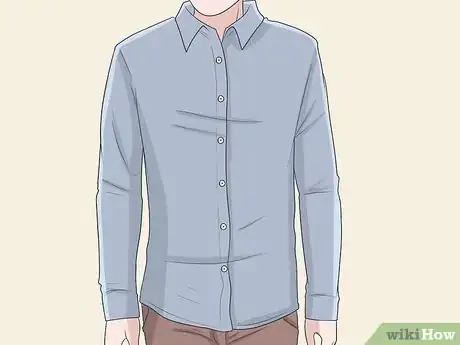 Image titled Keep a Shirt Tucked in Step 1