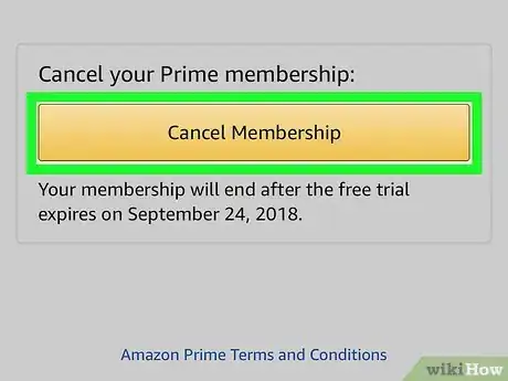 Image titled Cancel an Amazon Prime Free Trial Step 7