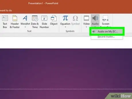 Image titled Add Music to PowerPoint Step 3