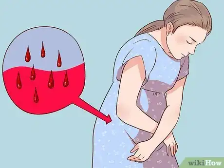 Image titled Know if It's Postpartum Bleeding or a Period Step 3