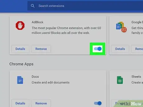 Image titled Disable Adblock in Google Chrome Step 15