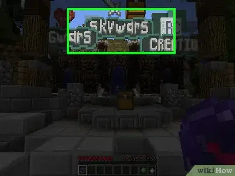 Image titled Play Skywars in Minecraft Step 1