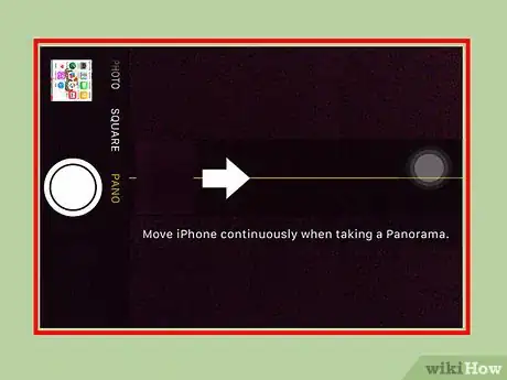 Image titled Switch Shooting Directions While Taking a Panorama Step 7