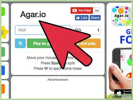 Image titled Play Agar.io Step 1