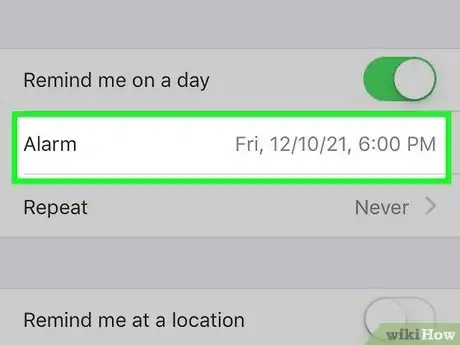 Image titled Set Reminders on iPhone Calendar Step 20