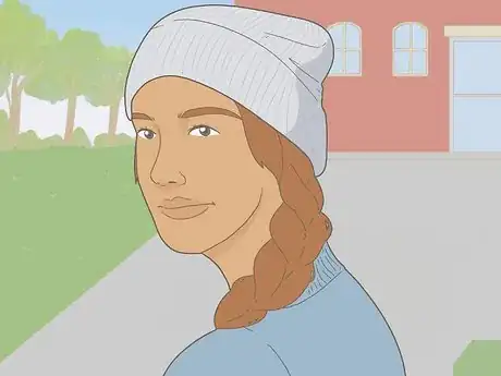 Image titled Wear Your Hair with a Beanie Step 9